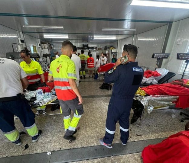 FALLECIDOS TRAS VOLCAR UN CAYUCO EN EL HIERRO 28-5-25
