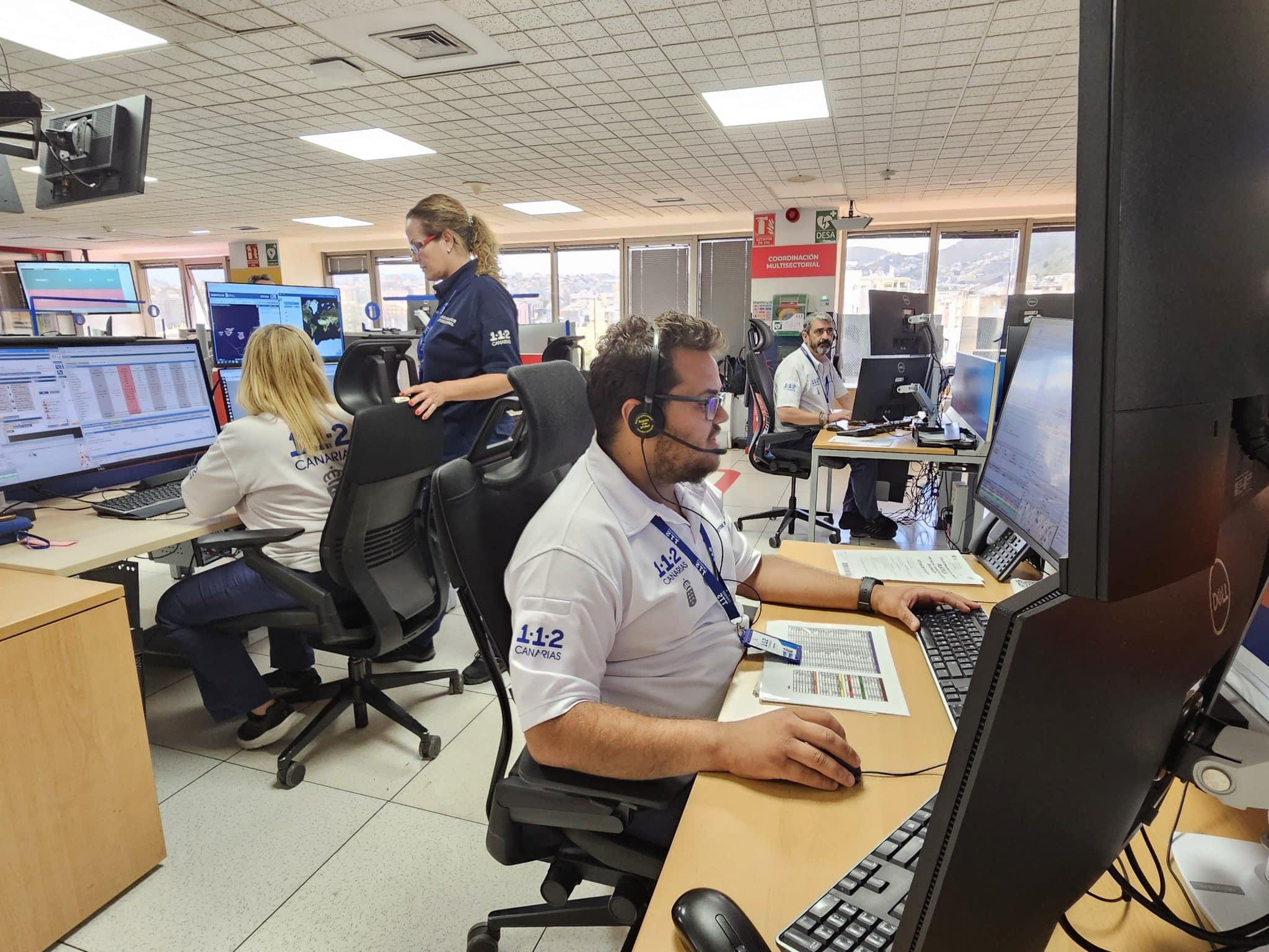 TELEFÓNICA ESPAÑA DESVÍA HASTA MAÑANA TODAS LAS LLAMADAS DEL 112 A LA SALA OPERATIVA DE TENERIFE 20-5-25