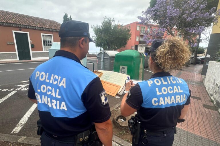 03_ LA POLICÍA LOCAL DE TACORONTE REFORZARÁ LAS SANCIONES EN LA VÍA PÚBLICA