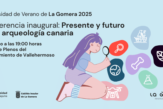300625 Cartel informativo Conferencia inaugural Universidad de Verano de La Gomera 2025