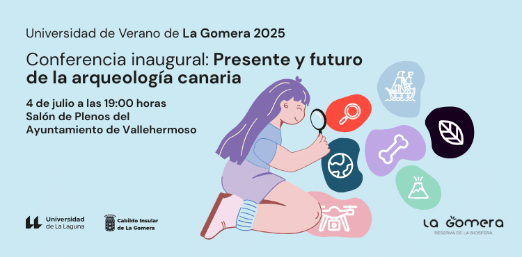 300625 Cartel informativo Conferencia inaugural Universidad de Verano de La Gomera 2025
