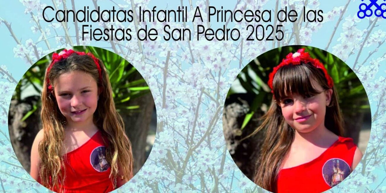 Candidatas Princesa de las Fiestas de San Pedro 2025