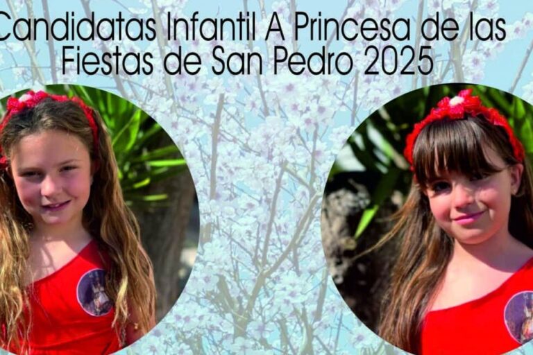 Candidatas Princesa de las Fiestas de San Pedro 2025