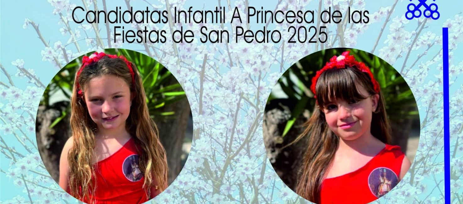 Candidatas Princesa de las Fiestas de San Pedro 2025