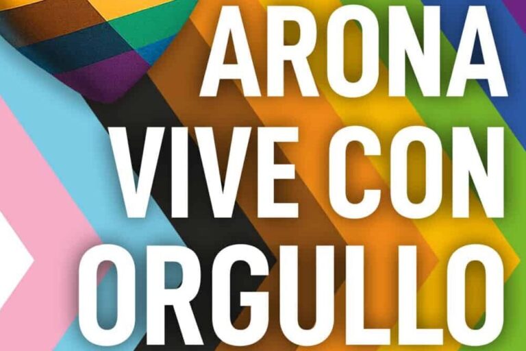 Cartel Arona Vive con Orgullo 2025