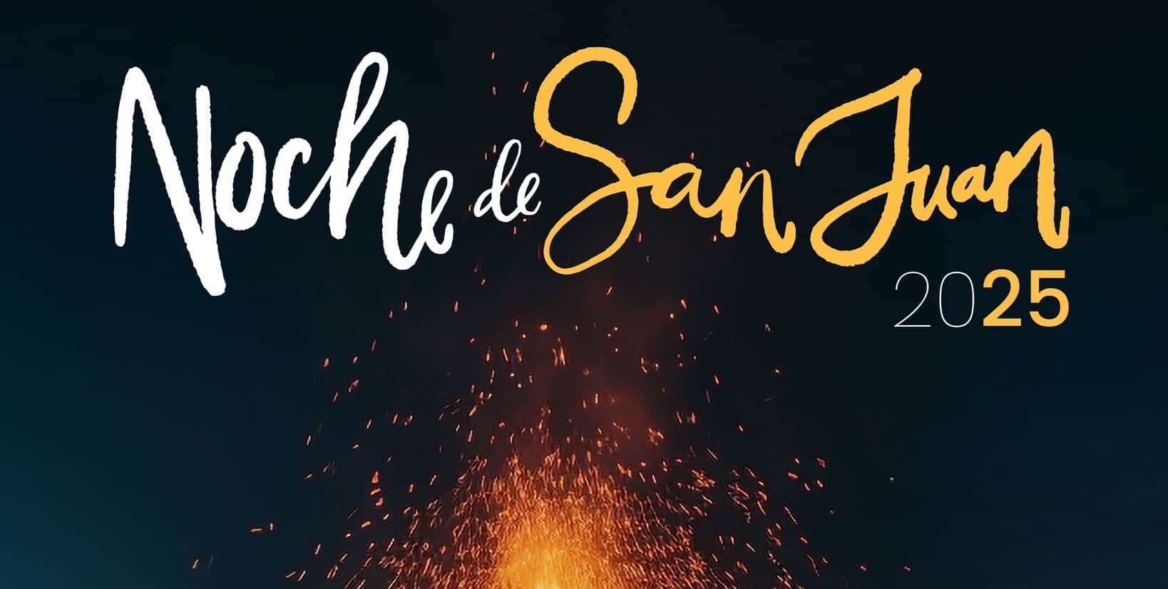 Great bonfire on the night of San Juan