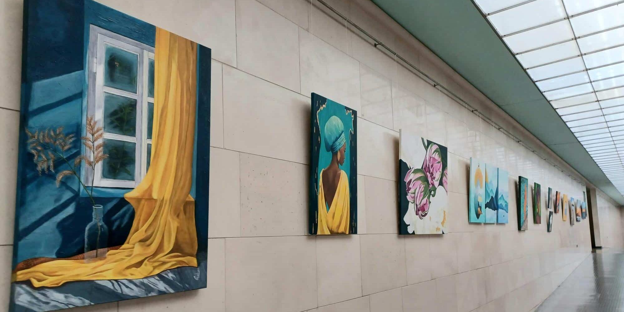 Exposición pintura Candelaria Gutiérrez