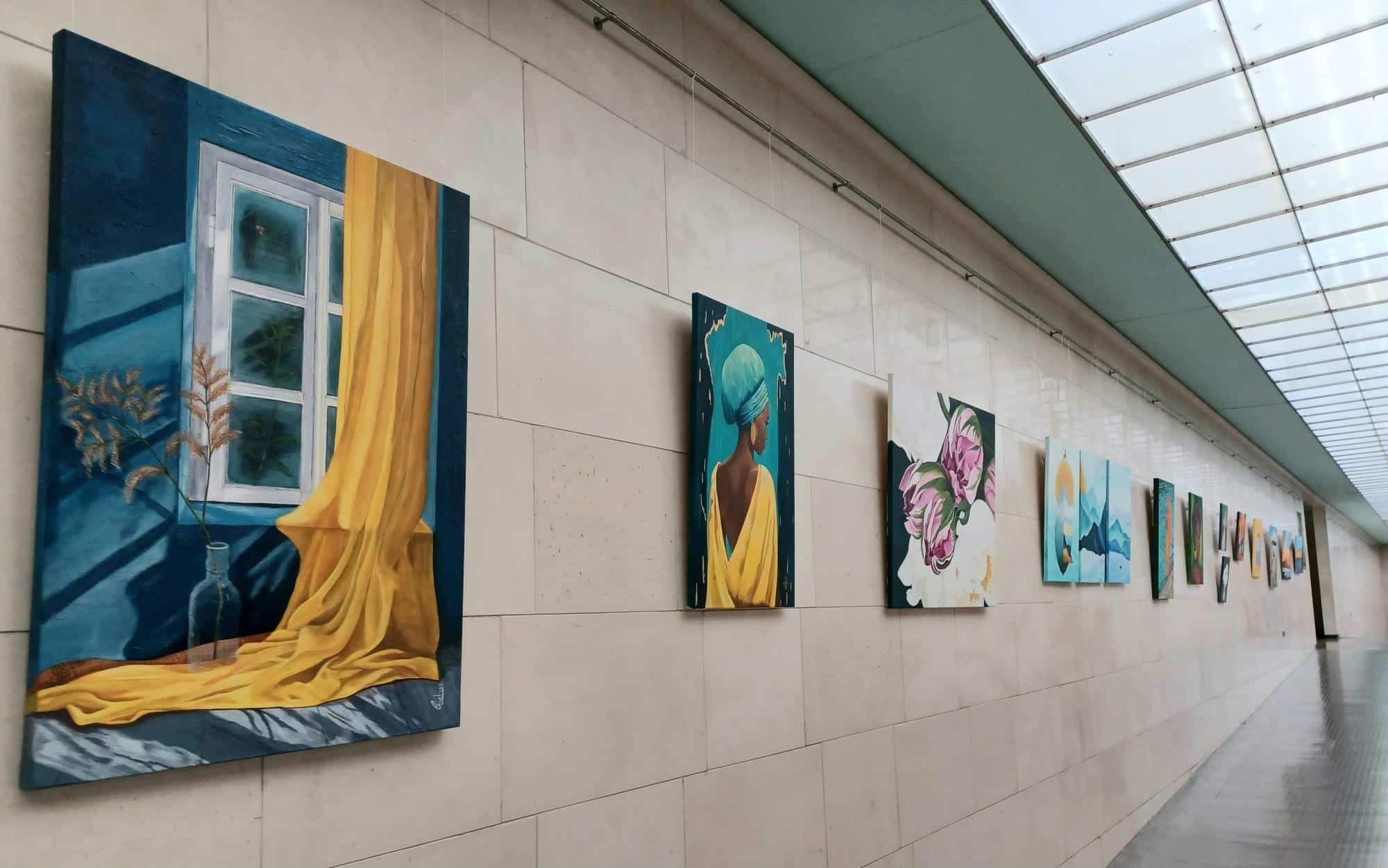 Exposición pintura Candelaria Gutiérrez
