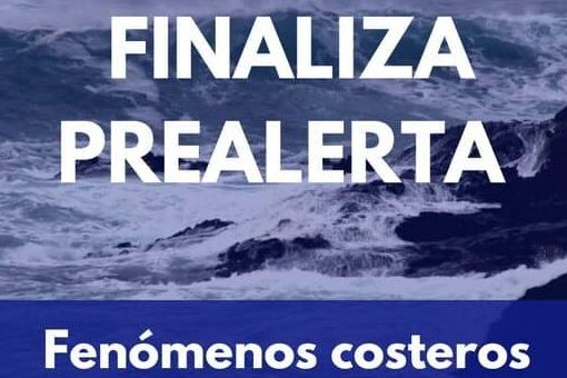 FINALIZA PREALERTA POR FENÓMENOS COSTEROS 23-6-25