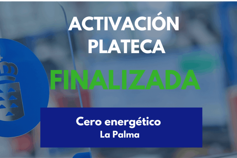 FINALIZADA LA ACTIVACIÓN DEL PLATECA-CERO ENERGÉTICO 10-6-25