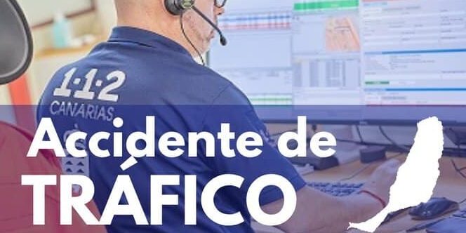 HOMBRE FALLECIDO Y HOMBRE HERIDO EN UNA COLISIÓN FRONTAL EN ANTIGUA-FUERTEVENTURA 12-6-25