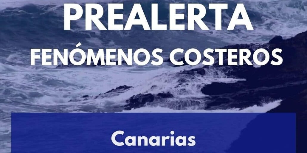 PREALERTA POR FENÓMENOS COSTEROS EN CANARIAS 30-6-25