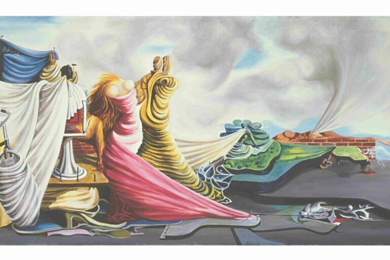 Personajes surrealistas (1937), de Óscar Domínguez. (Colección particular)