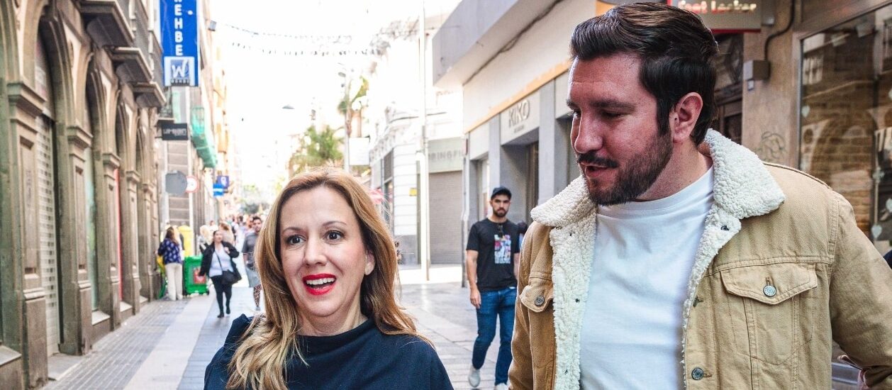 Rosa Dávila y Serafín Mesa