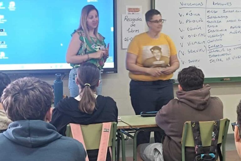 Sesión en el IES