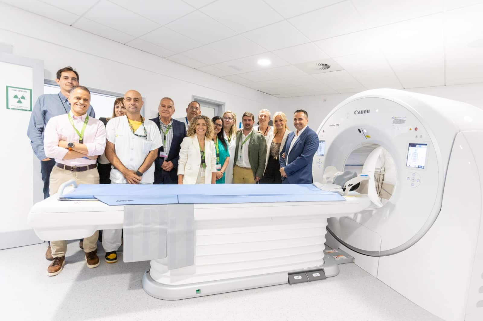 Visita consejera nuevo TC espectral