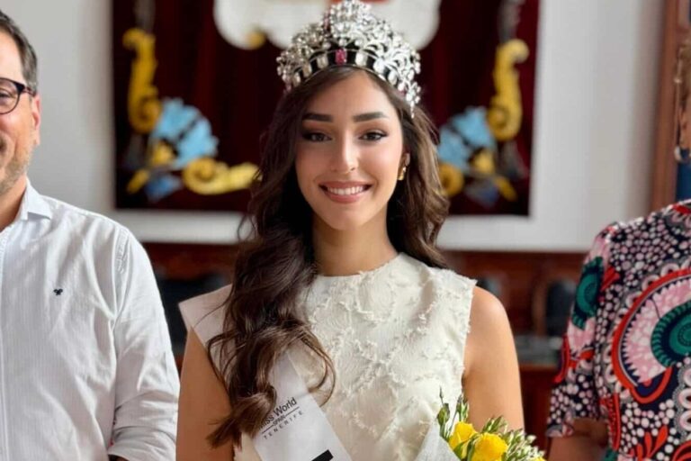 090725 Recepci�n Carla Hern�ndez Miss World Tenerife 2025