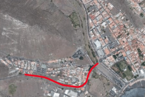 140725 Vías de San Sebastián de La Gomera objeto y afectadas por los trabajos