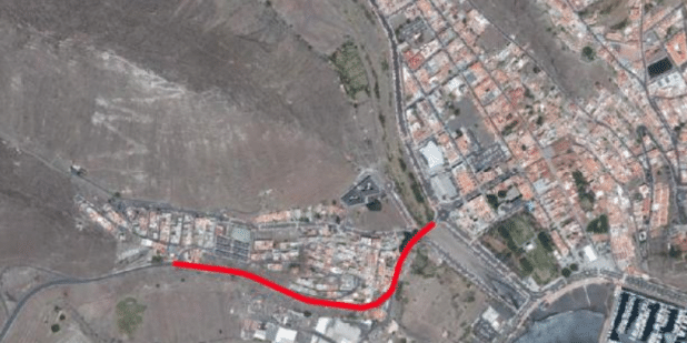 140725 Vías de San Sebastián de La Gomera objeto y afectadas por los trabajos
