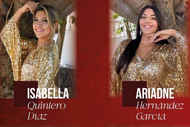 Candidatas a Reina Fiestas Patronales Santiago del Teide