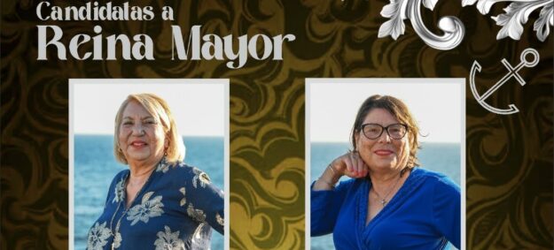 Cartel candidatas Reina Mayor de las fiestas Puerto de Santiago 2025