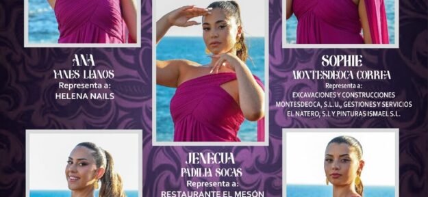 Cartel candidatas a Reina Adulta Puerto de Santiago