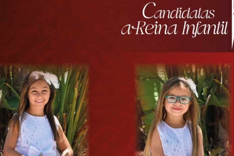 Cartel candidatas infantiles