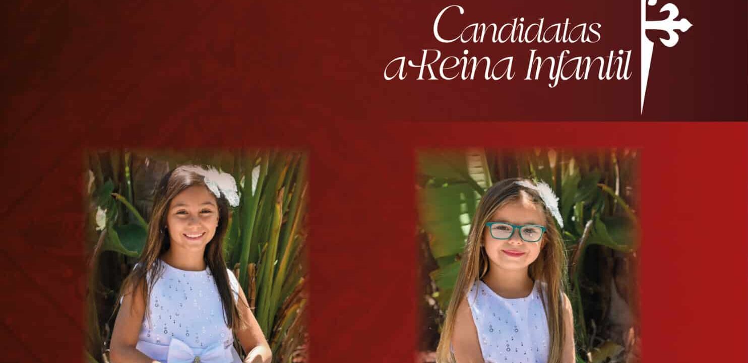 Cartel candidatas infantiles