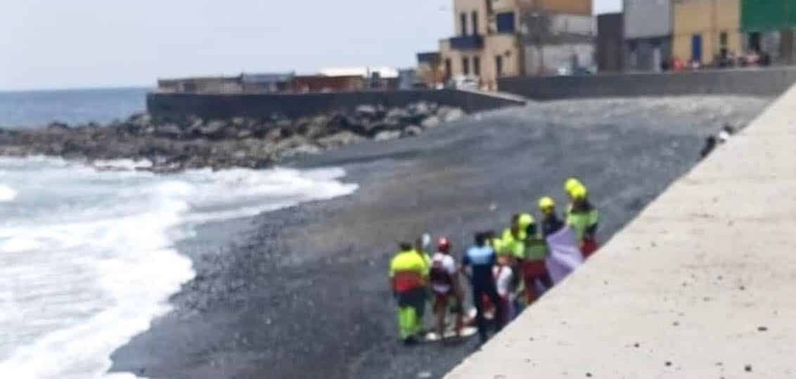 FALLECIDO UN HOMBRE EN LAS PALMAS POR AHOGAMIENTO 18-7-25