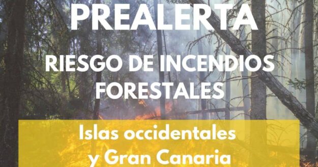 FINALIZA LA PREALERTA POR INCENDIOS FORESTALES EN CANARIAS 1-7-25