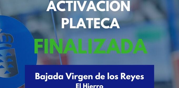 FINALIZADA LA ACTIVACIÓN DEL PLATECA POR LA BAJADA DE LA VIRGEN DE LOS REYES – EL HIERRO 7-7-25