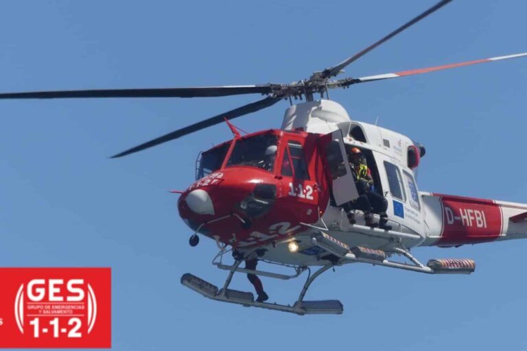 HELICÓPTERO DEL GES-VALLE GRAN REY 4-7-25