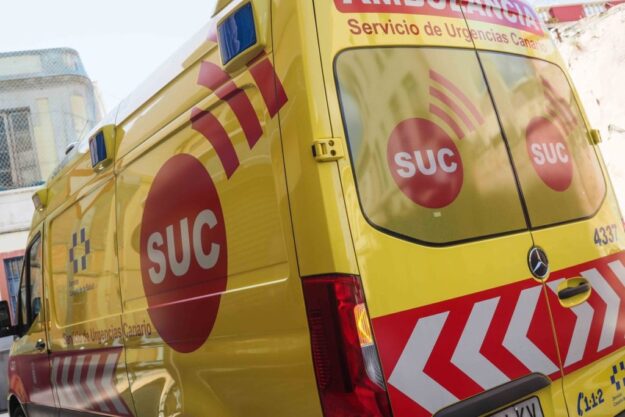 HOMBRE ACCIDENTADO EN UN PATINETE EN SANTA CRUZ 19-7-25