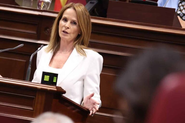 La portavoz del GPP, Luz Reverón