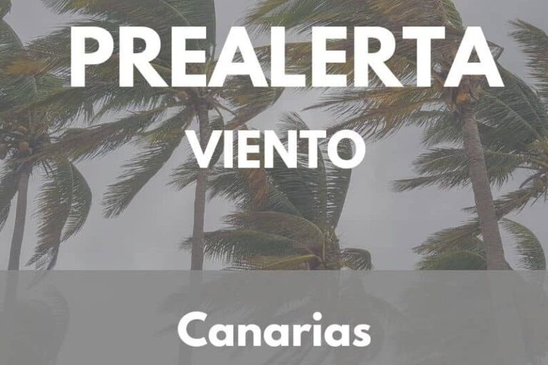 PREALERTA POR VIENTO EN CANARIAS 3-7-25