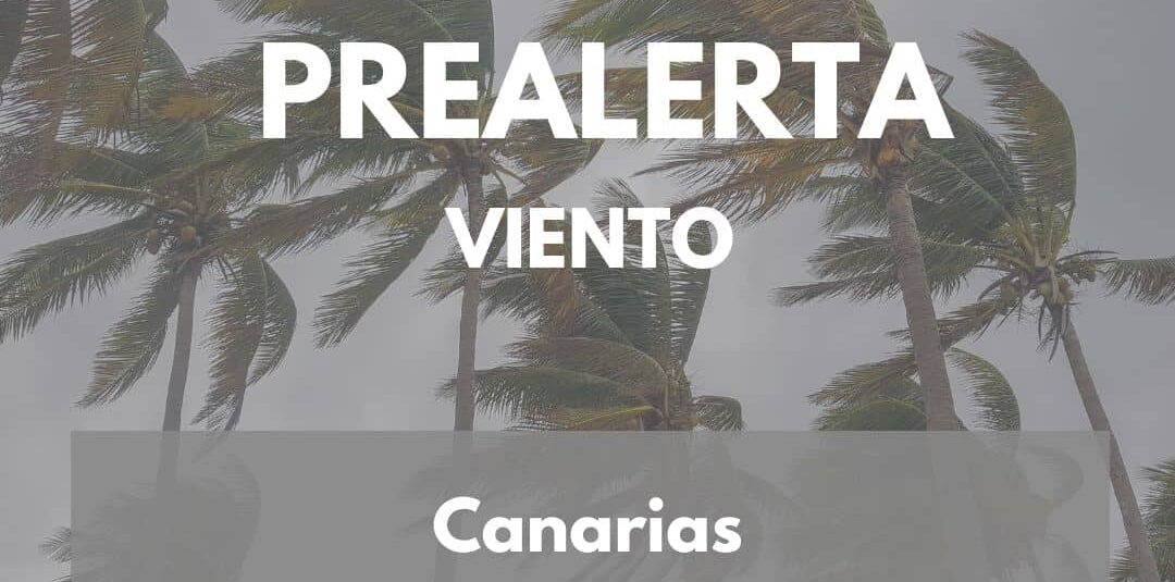 PREALERTA POR VIENTO EN CANARIAS 3-7-25