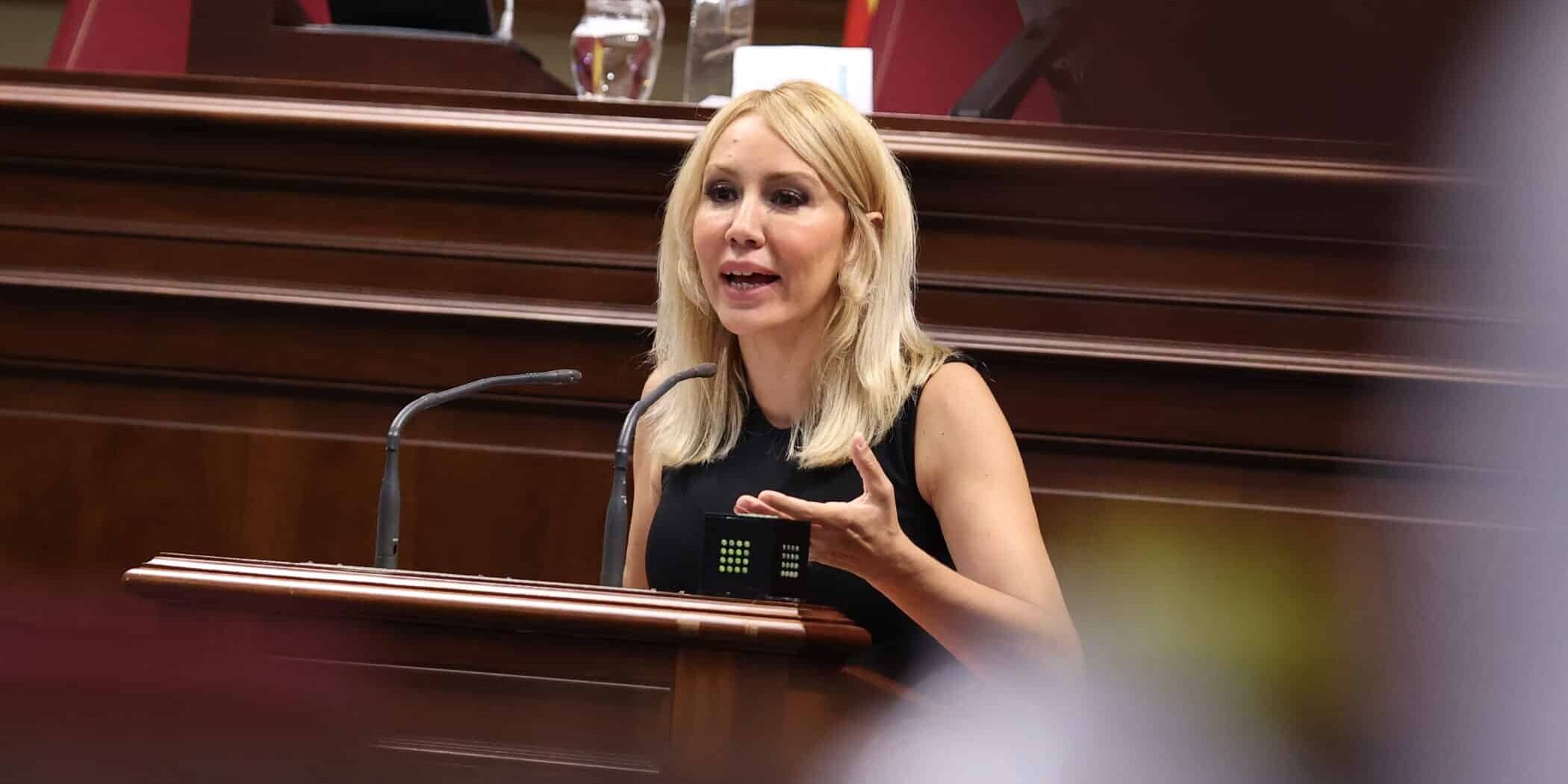 Rebeca Paniagua en el pleno del 9-7-2025