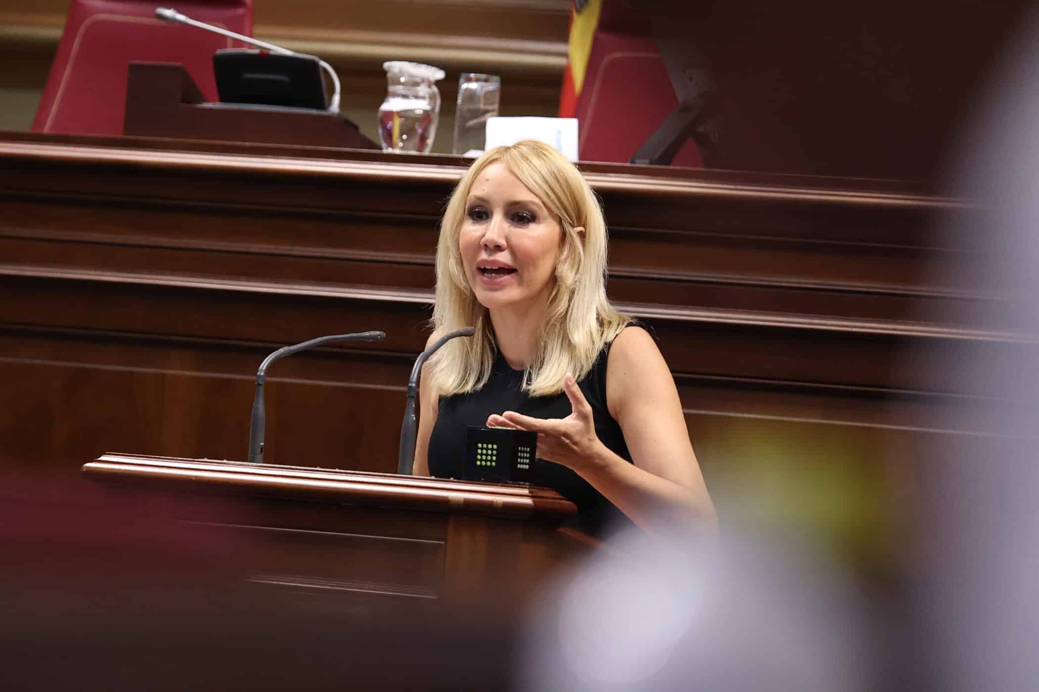 Rebeca Paniagua en el pleno del 9-7-2025