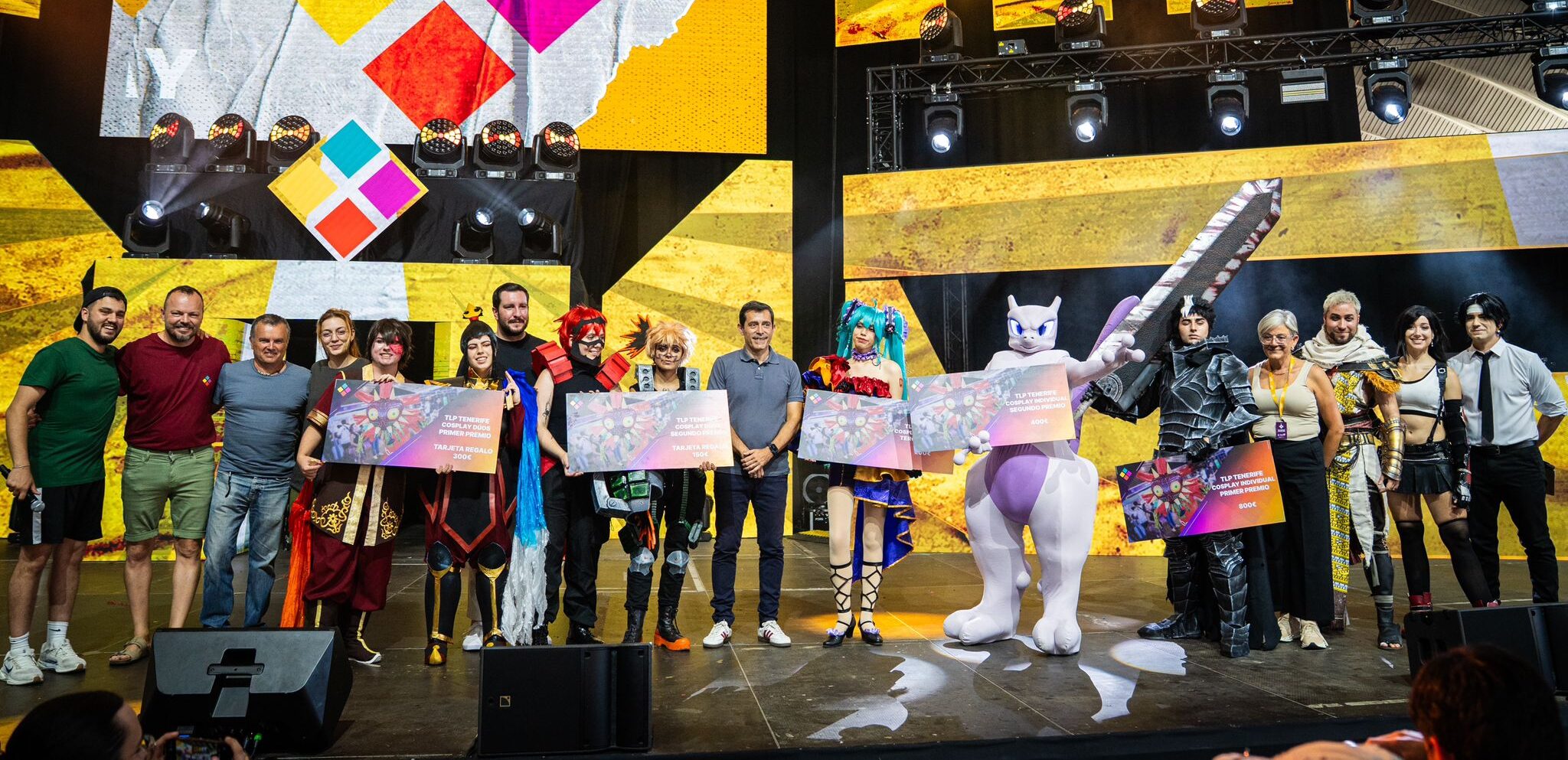 TLP Tenerife 2025-Ganadores Cosplay