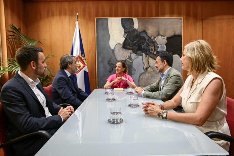 Visitas CD Tenerife al Cabildo 2