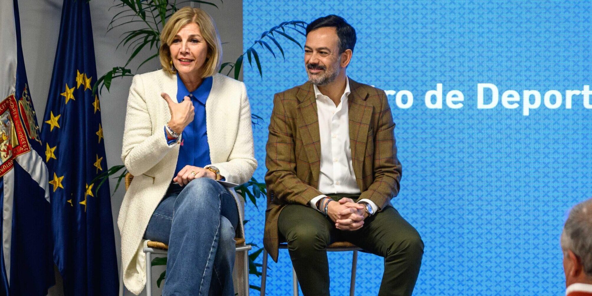 Yolanda Moliné y Lope Afonso