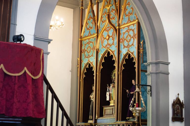 270825 retablo de Nuestra Señora de Las Mercedes en Agulo, La Gomera