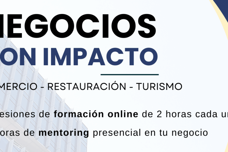 280825 CARTEL_FORMACIÓN PARA NEGOCIOS CON IMPACTO LA GOMERA