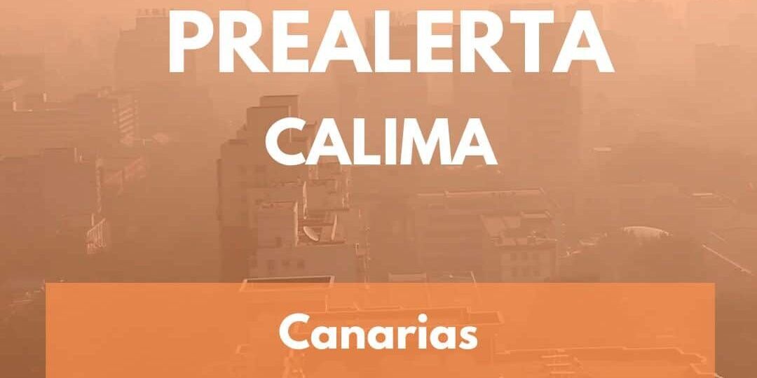ACTUALIZACIÓN DE LA SITUACIÓN DE PREALERTA POR CALIMA EN TODO EL ARCHIPIÉLAGO 13-8-25