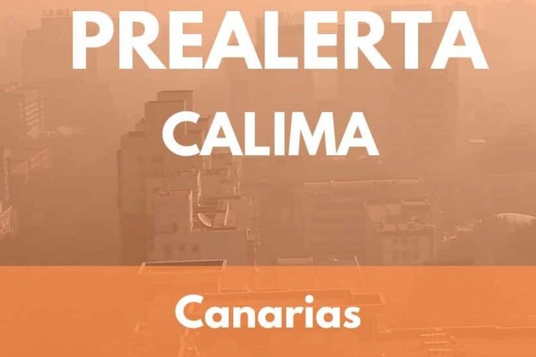 ACTUALIZACIÓN DE LA SITUACIÓN DE PREALERTA POR CALIMA EN TODO EL ARCHIPIÉLAGO 13-8-25