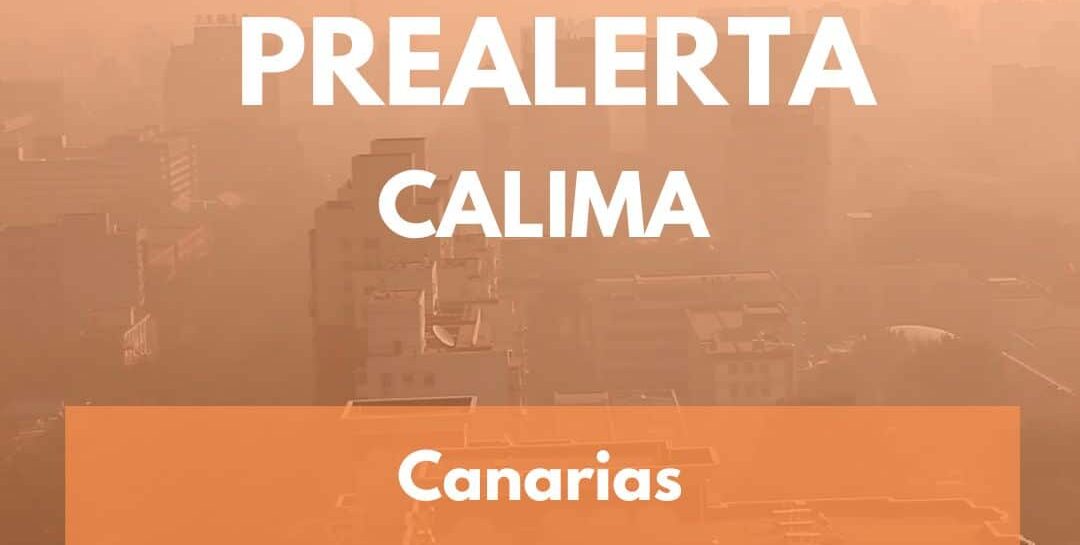 ACTUALIZACIÓN DE LA SITUACIÓN DE PREALERTA POR CALIMA EN TODO EL ARCHIPIÉLAGO 13-8-25