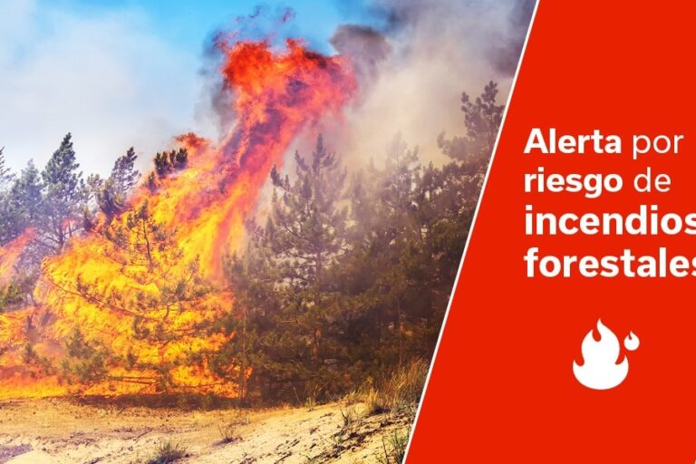 ALERTA POR RIESGO DE INCENDIOS FORESTALES 5-8-25