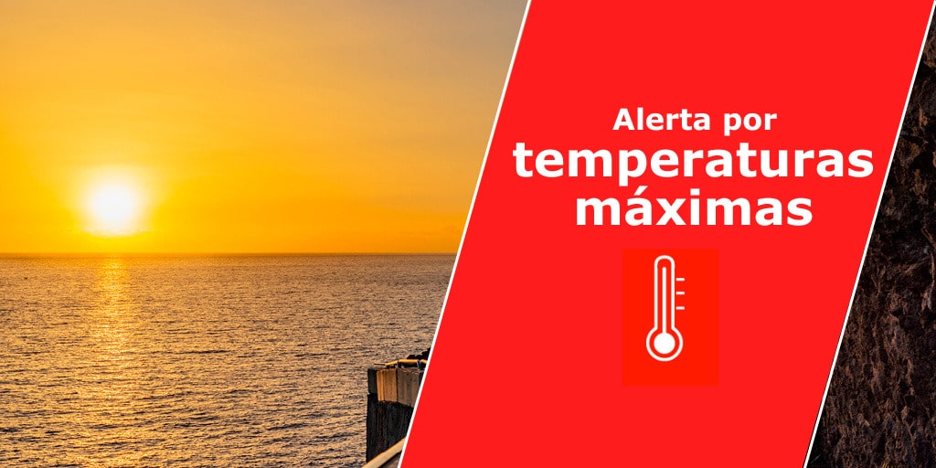 ALERTA POR TEMPERATURAS MÁXIMAS EN CANARIAS 13-8-25