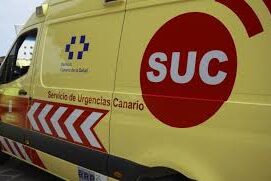 AMBULANCIA DEL SUC EN ARONA 11-8-25