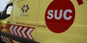 AMBULANCIA DEL SUC EN ARONA 11-8-25